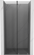 Mexen Velar porte de douche coulissante 100 cm, graphite, gun metal - 871-100-000-41-95