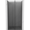 Mexen Velar portes de douche coulissantes 90 cm, graphite, gris fusil brossé - 871-090-000-41-66