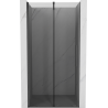 Mexen Velar porte de douche coulissante 120 cm, graphite, gris pistolet brossé - 871-120-000-41-66