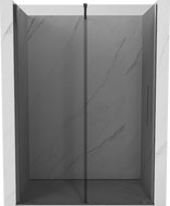 Mexen Velar porte de douche coulissante 160 cm, graphite, gris canon brossé - 871-160-000-41-66