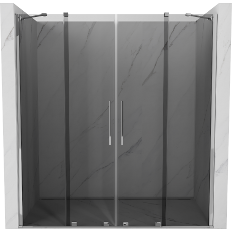 Mexen Velar Duo porte de douche coulissantes 170 cm, graphite, chrome - 871-170-000-42-01