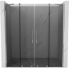 Mexen Velar Duo porte de douche coulissantes 170 cm, graphite, chrome - 871-170-000-42-01
