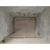 Mexen Omega portes de douche coulissantes 140 cm, transparentes, dorées - 825-140-000-50-00