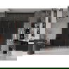 Mexen Velar Duo portes de douche coulissantes 170 cm, graphite, or rose - 871-170-000-42-60