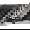 Mexen Velar Duo porte de douche coulissante 180 cm, graphite, gun gray brossé - 871-180-000-42-66