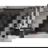 Mexen Velar Duo portes coulissantes de douche 200 cm, graphite, noir - 871-200-000-42-70