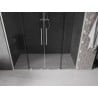 Mexen Velar Duo porte de douche coulissante 200 cm, graphite, nickel brossé - 871-200-000-42-97
