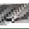Porte de douche coulissante Mexen Velar L 100 cm, transparent, blanc - 871-100-003-01-20