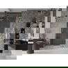 Mexen Velar L portes de douche coulissantes 90 cm, transparent, or brossé - 871-090-003-01-55
