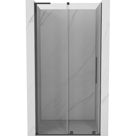 Mexen Velar L porte de douche coulissante 90 cm, transparent, gris canon brossé - 871-090-003-01-66