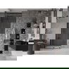 Mexen Velar L porte de douche coulissante 90 cm, transparent, noir - 871-090-003-01-70