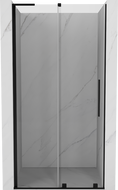 Mexen Velar L portes de douche coulissantes 110 cm, transparentes, noires - 871-110-003-01-70