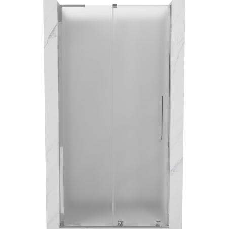 Mexen Velar L portes de douche coulissantes 120 cm, givré, chrome - 871-120-003-31-01