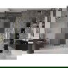 Porte de douche coulissante Mexen Velar L 90 cm, givrée, dorée brossée - 871-090-003-31-55