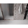 Mexen Velar L portes de douche coulissantes 110 cm, givré, or rose - 871-110-003-31-60