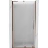 Mexen Velar L portes de douche coulissantes 110 cm, givré, or rose - 871-110-003-31-60
