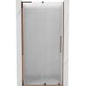 Mexen Velar L porte de douche coulissante 120 cm, givré, or rose - 871-120-003-31-60