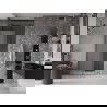 Mexen Velar L porte de douche coulissante 90 cm, givre, gris canon brossé - 871-090-003-31-66