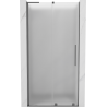 Mexen Velar L porte de douche coulissante 90 cm, givré, métal pistolet - 871-090-003-31-95