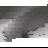 Mexen Velar L portes de douche coulissantes 100 cm, givre, gun metal - 871-100-003-31-95