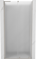 Mexen Velar L porte de douche coulissante 90 cm, givre, nickel brossé - 871-090-003-31-97
