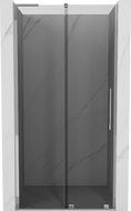 Mexen Velar L porte de douche coulissante 100 cm, graphite, chrome - 871-100-003-41-01