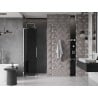 Mexen Velar L porte de douche coulissante 110 cm, graphite, chrome - 871-110-003-41-01