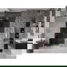 Mexen Velar L paroi de douche coulissante 120 cm, graphit, blanc - 871-120-003-41-20