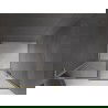 Mexen Velar L porte de douche coulissante 120 cm, graphite, or - 871-120-003-41-50