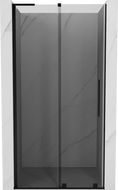Mexen Velar L porte de douche coulissante 100 cm, graphite, noir - 871-100-003-41-70