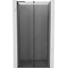 Mexen Velar L porte de douche coulissante 90 cm, graphite, gris fusil brossé - 871-090-003-41-66