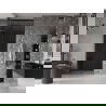 Mexen Velar L porte de douche coulissante 120 cm, graphite, gris canon brossé - 871-120-003-41-66