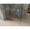 Mexen Omega cabine de douche coulissante 140 x 80 cm, transparent, chrome - 825-140-080-01-00