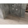 Mexen Omega cabine de douche coulissante 140 x 80 cm, transparent, chrome - 825-140-080-01-00