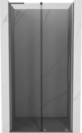 Mexen Velar L porte de douche coulissante 90 cm, graphite, métal pistolet - 871-090-003-41-95
