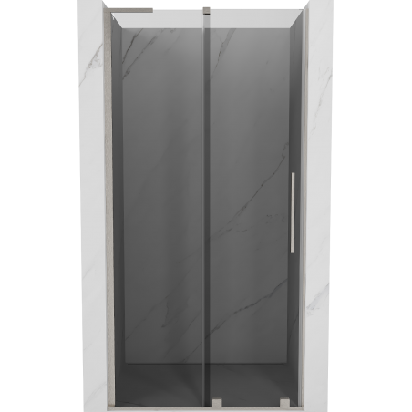 Mexen Velar L porte de douche coulissante 120 cm, graphite, nickel brossé - 871-120-003-41-97