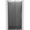 Mexen Velar L porte de douche coulissante 120 cm, graphite, nickel brossé - 871-120-003-41-97