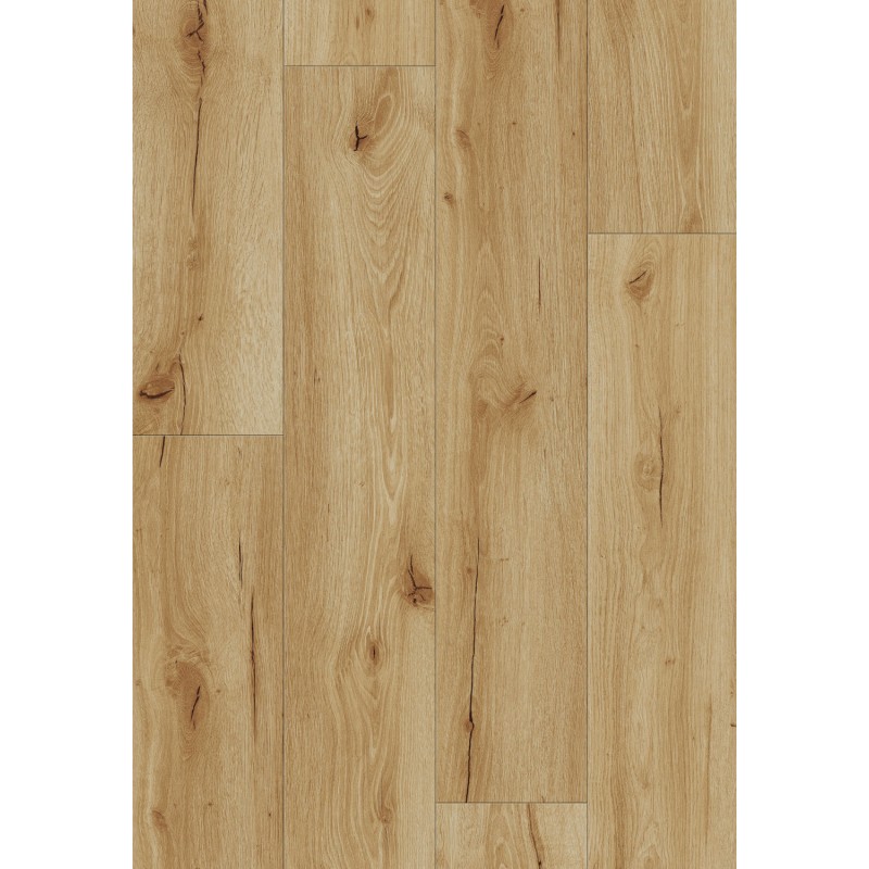 Mexen Beaver Creek échantillon de panneaux vinyles SPC 6,5 mm, sous-couche IXPE 1,5 mm, 4 V-Joint, Chêne - F1002-S