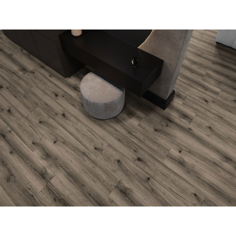 Mexen Sierra Vista échantillon de panneaux vinyles 1240 x 182 mm SPC 6,5 mm, sous-couche IXPE 1,5 mm, 4 V-Joint, Chêne