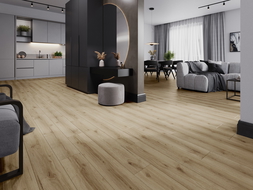 Mexen Sun Valley échantillon de panneaux vinyles 1240 x 182 mm SPC 6,5 mm, sous-couche IXPE 1,5 mm, 4 V-Fuge, Chêne - F1006-S