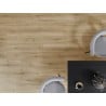Mexen Buffalo échantillon de panneaux vinyles 1240 x 182 mm SPC 6,5 mm, sous-couche IXPE 1,5 mm, 4 V-Fugue, Chêne - F1007-S
