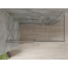 Mexen Omega cabine de douche coulissante 150 x 70 cm, transparente, chrome - 825-150-070-01-00
