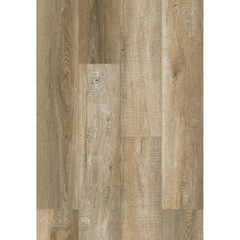 Mexen Cortland échantillon de panneaux vinyles SPC 6,5 mm, sous-couche IXPE 1,5 mm, 4 V-Joint, Chêne - F1008-S