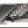 Mexen Velar L Duo porte de douche coulissante 170 cm, transparent, dorée - 871-170-003-02-50