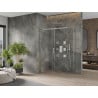 Mexen Omega cabine de douche coulissante 150 x 70 cm, transparente, chrome - 825-150-070-01-00