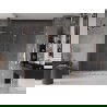 Mexen Velar L Duo portes de douche coulissantes 180 cm, transparent, cuivre brossé - 871-180-003-02-65