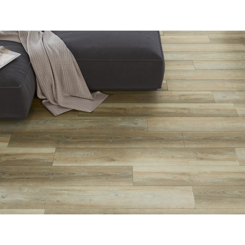Mexen West Orange échantillon de panneaux vinyles SPC 6,5 mm, sous-couche IXPE 1,5 mm, 4 V-Fuga, Chêne - F1009-S