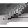 Mexen Velar L Duo portes de douche coulissantes 200 cm, transparent, gris canon brossé - 871-200-003-02-66