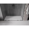 Mexen Velar L Duo portes de douche coulissantes 170 cm, transparent, métal gun - 871-170-003-02-95