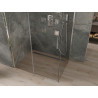 Mexen Omega cabine de douche coulissante 150 x 100 cm, transparente, chromée - 825-150-100-01-00